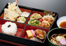 湯の花弁当