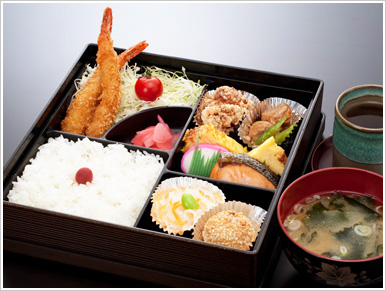 入浴セットお弁当